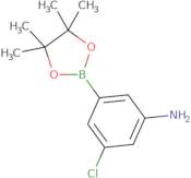 3-Chloro-5-(4,4,5,5-tetramethyl-1,3,2-dioxaborolan-2-yl)aniline