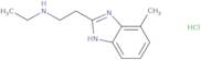 Ethyl[2-(4-methyl-1H-1,3-benzodiazol-2-yl)ethyl]amine hydrochloride