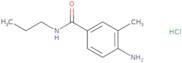 4-Amino-3-methyl-N-propylbenzamide hydrochloride