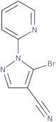 5-Bromo-1-(pyridin-2-yl)-1H-pyrazole-4-carbonitrile