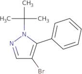 4-Bromo-1-(tert-butyl)-5-phenyl-1H-pyrazole