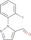 1-(2-Fluorophenyl)-1H-pyrazole-5-carbaldehyde