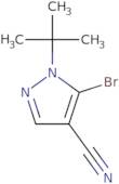 5-Bromo-1-(tert-butyl)-1H-pyrazole-4-carbonitrile