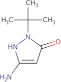 3-Amino-1-tert-butyl-1H-pyrazol-5-ol