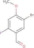 5-Bromo-2-iodo-4-methoxybenzaldehyde