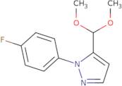 5-(Dimethoxymethyl)-1-(4-fluorophenyl)-1H-pyrazole