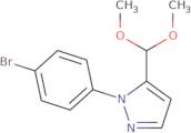 1-(4-Bromophenyl)-5-(dimethoxymethyl)-1H-pyrazole