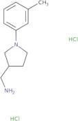 {[1-(3-Methylphenyl)-3-pyrrolidinyl]methyl}amine dihydrochloride