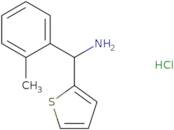 [(2-Methylphenyl)(2-thienyl)methyl]amine hydrochloride