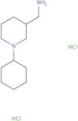 [(1-Cyclohexyl-3-piperidinyl)methyl]amine dihydrochloride