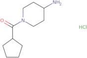 (4-Aminopiperidin-1-yl)(cyclopentyl)methanone hydrochloride