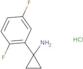 [1-(2,5-Difluorophenyl)cyclopropyl]amine hydrochloride