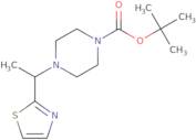 4-(1-Thiazol-2-yl-ethyl)-piperazine-1-carboxylic acid tert-butyl ester