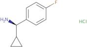 (R)-Cyclopropyl(4-fluorophenyl)methanaminehydrochloride