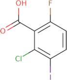 2-Chloro-6-fluoro-3-iodobenzoic acid