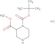 1-tert-Butyl 2-methyl piperazine-1,2-dicarboxylate hydrochloride