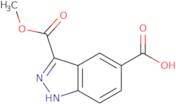 3-(Methoxycarbonyl)-1H-indazole-5-carboxylic acid