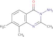 3-Amino-2,7,8-trimethyl-3,4-dihydroquinazolin-4-one