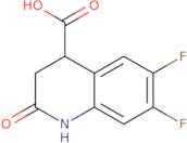 6,7-Difluoro-2-oxo-1,2,3,4-tetrahydroquinoline-4-carboxylic acid