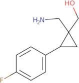 [1-(Aminomethyl)-2-(4-fluorophenyl)cyclopropyl]methanol