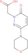 2-(3-Morpholino-6-oxopyridazin-1(6H)-yl)acetic acid