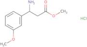 methyl 3-amino-3-(3-methoxyphenyl)propanoate hydrochloride