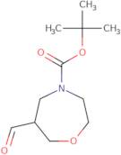 tert-Butyl 6-formyl-1,4-oxazepane-4-carboxylate