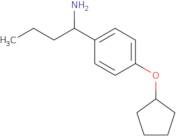 (1R)-1-(4-Cyclopentyloxyphenyl)butylamine