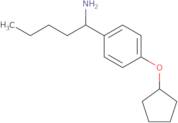 (1S)-1-(4-Cyclopentyloxyphenyl)pentylamine