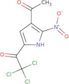 1-(4-Acetyl-5-nitro-1H-pyrrol-2-yl)-2,2,2-trichloroethan-1-one