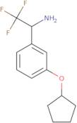 (1R)-1-(3-Cyclopentyloxyphenyl)-2,2,2-trifluoroethylamine