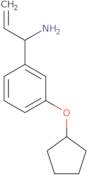 (1R)-1-(3-Cyclopentyloxyphenyl)prop-2-enylamine