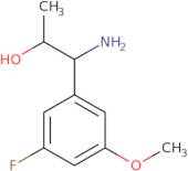 (1S,2S)-1-Amino-1-(3-fluoro-5-methoxyphenyl)propan-2-ol