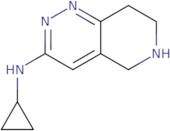 N-Cyclopropyl-5H,6H,7H,8H-pyrido[4,3-c]pyridazin-3-amine