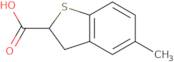 5-Methyl-2,3-dihydro-1-benzothiophene-2-carboxylic acid