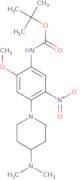 tert-Butyl (4-(4-(dimethylamino)piperidin-1-yl)-2-methoxy-5-nitrophenyl)carbamate