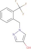 1-{[2-(Trifluoromethyl)phenyl]methyl}-1H-pyrazol-4-ol