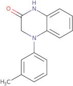 4-(3-Methylphenyl)-1,2,3,4-tetrahydroquinoxalin-2-one