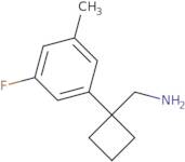 [1-(3-Fluoro-5-methylphenyl)cyclobutyl]methanamine