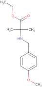 Ethyl 2-((4-methoxybenzyl)amino)-2-methylpropanoate