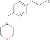 2-{4-[(Morpholin-4-yl)methyl]phenyl}ethan-1-amine