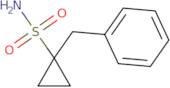 1-Benzylcyclopropane-1-sulfonamide