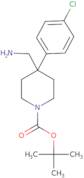 tert-Butyl 4-(aminomethyl)-4-(4-chlorophenyl)piperidine-1-carboxylate