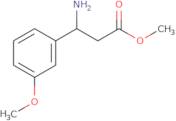 Methyl 3-amino-3-(3-methoxyphenyl)propanoate