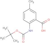 2-(tert-Butoxycarbonylamino)-5-methyl-benzoic acid