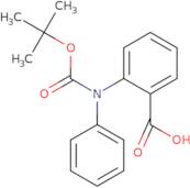 2-(tert-Butoxycarbonyl-phenyl-amino)-benzoic acid