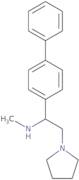 (1-Biphenyl-4-yl-2-pyyrolidin-1-yl-ethyl)-methyl-amine