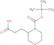 1-Boc-2-(2-Carboxyethyl)piperidine
