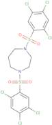 2,4,5-trichloro-1-((4-((2,4,5-trichlorophenyl)sulfonyl)(1,4-diazaperhydroepinyl))sulfonyl)benzene