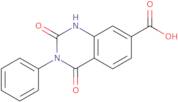 2,4-Dioxo-3-phenyl-1,2,3,4-tetrahydroquinazoline-7-carboxylic acid
